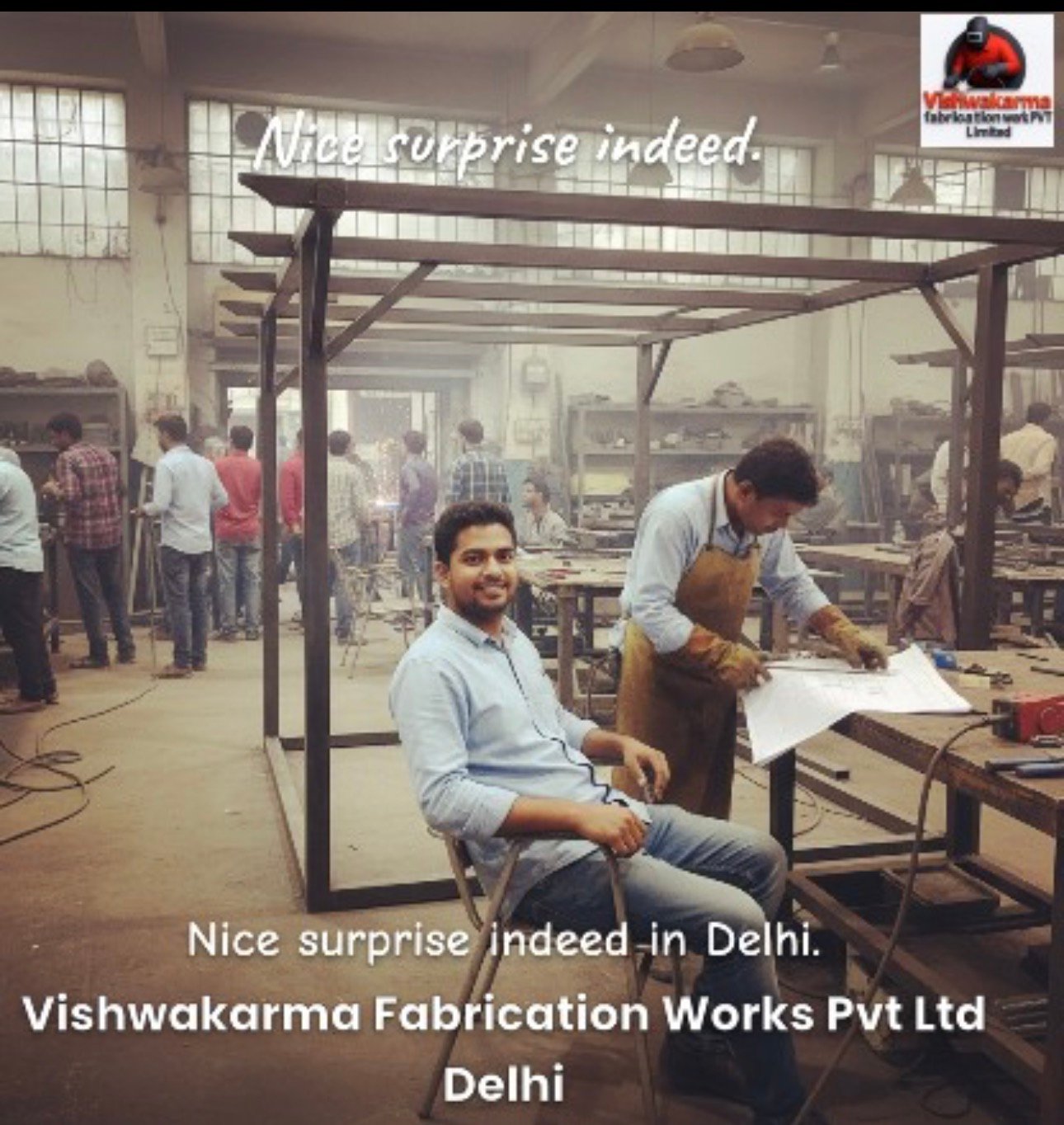 Best Welding Services in New Ashok Nagar, Delhi | Vishwakarma Fabrication Works Pvt Ltd